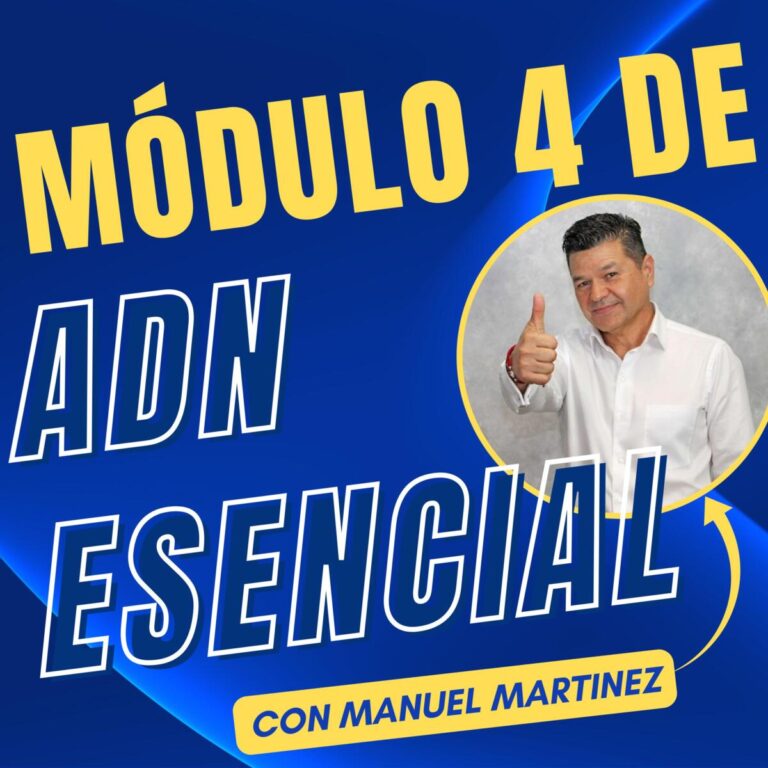 Módulo 4 de ADN Esencial: Plan de Acción