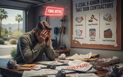 5 Errores Administrativos y Legales que Están Costando Miles a los Contratistas